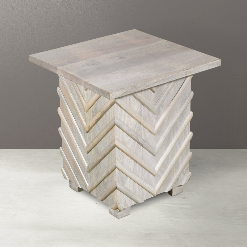 Table de bout en bois massif