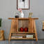 Armoire console en bois de camphre massif