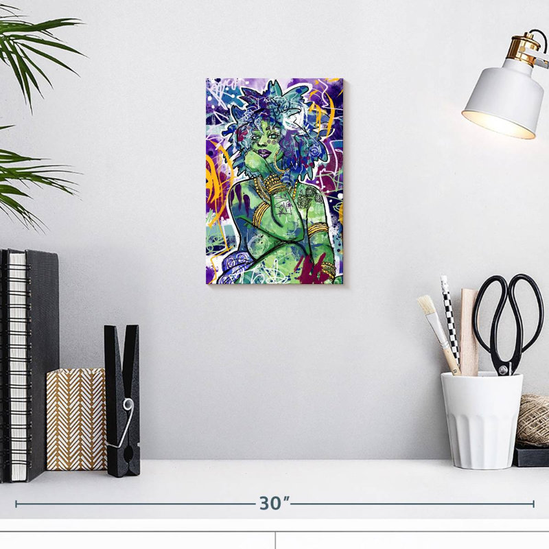 Leisha Subira, 12" H x 8" W