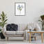 Élégante geranium bleue, estampe numérique, design par Carol Robinson-114325177-114325178