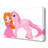 Children's Princess And The Unicorn - Wrapped Canvas Print-39545793