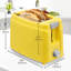 2 Slice Stainless Steel Toaster, LCD Display, Touch Button, 1.13" Wide Slot-106586435