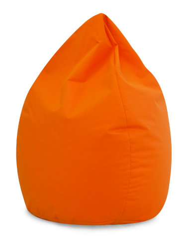 Outdoor Friendly Bean Bag Chair, 110cm x 58cm x 58cm, Orange