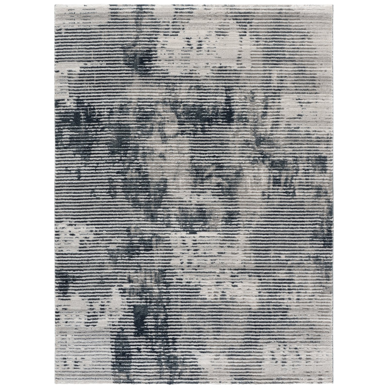 Tapis d'intérieur Lunara Performance Abstract, 5'-3" x 7'-6" Rectangle