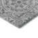 Premium Machine Washable Prisco Silver Rug