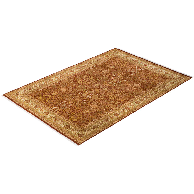 Classic One-of-a-Kind 6' 1" X 8' 10" Hand Knotted Area Rug