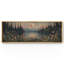«Full Moon Night Serene Landscape», impression sur toile encadrée-111696310-108345615