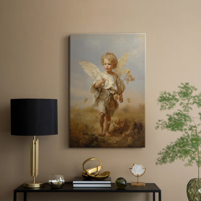 Religieux série CD XXII - Toile tendue avec châssis de qualité supérieure - Prêt à être accroché