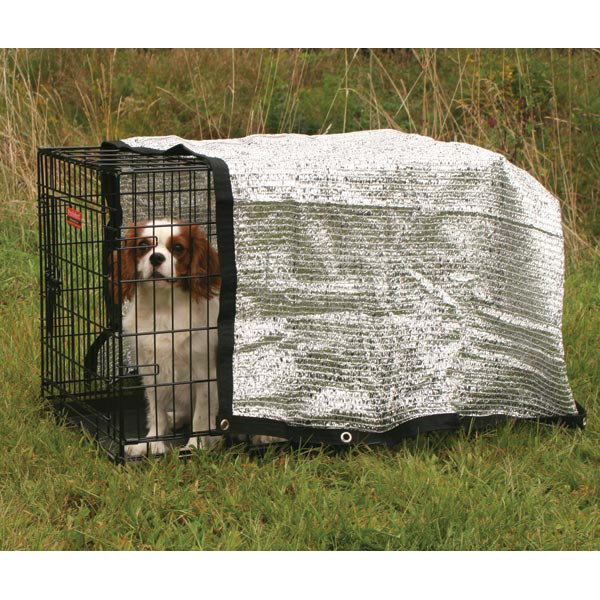 Rosner Plastic Pet Crate Cover, 120" W x 144" D