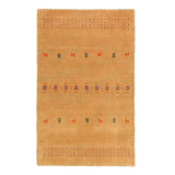 Geometric Area Rug in Beige