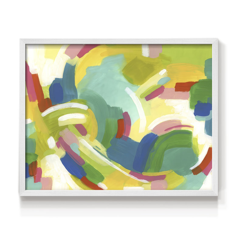 Half Turn I -Framed Print - Restickable