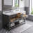 Cronin 60'' Double Bathroom Vanity with Marble Top-2078225393