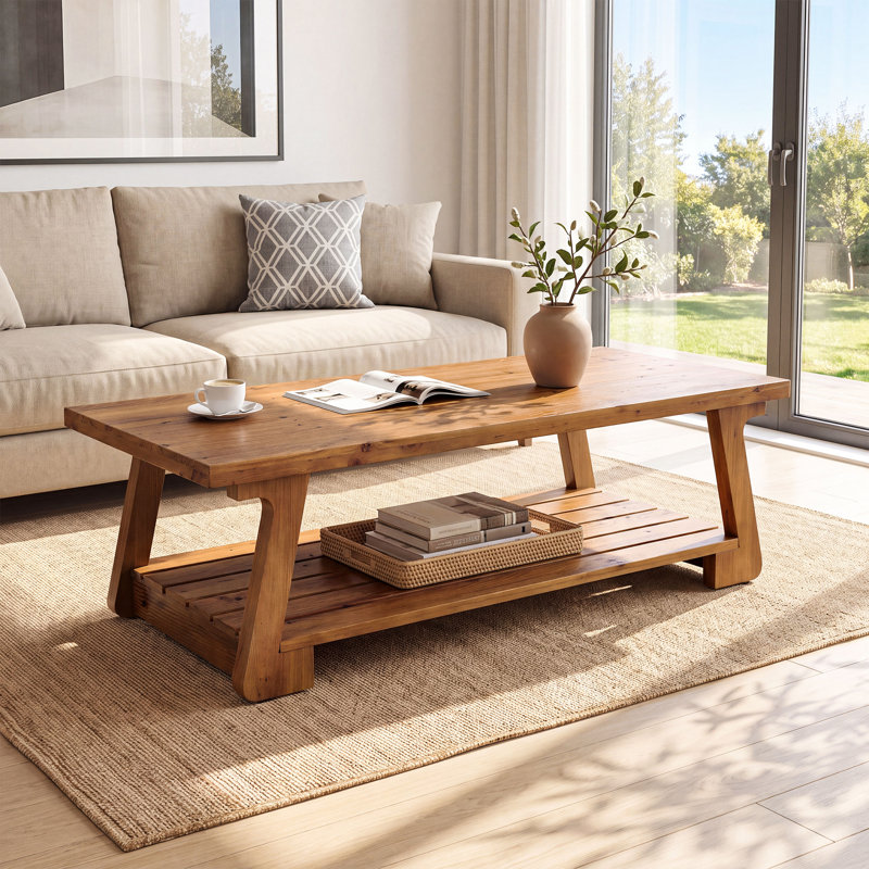 Solid Wood Coffee Table