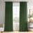 Hartley Ravello Burnout Velvet Curtains (1 Panel) Room Darkening Curtains For Bedroom & Living Room Curtains-1521826687-1521826677