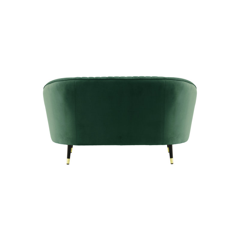 Shyann 2 Seater Loveseat, Azure