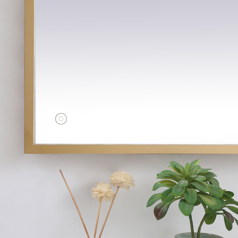 Miroir Piche, Laiton, 42 po x 60 po