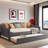 Taomi Upholstered Daybed with Light and Trundle-174515343-174515342