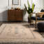 Tapis beige en mélange de coton Ginger-1030899342