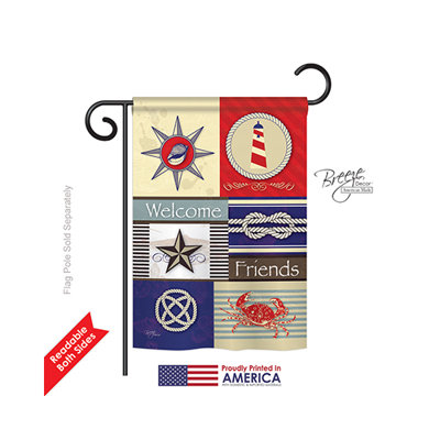 Drapeau de maison Kinlaw Shoreline Collage
