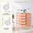 Rebrilliant 15 Drawer Rolling Organizer Cart Utility Storage Tools Scrapbook Paper Multi-use-1514132801