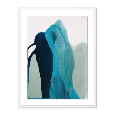 Blue Abyss V Painting by Kim Whiteside