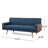Aidan Mid-Century Modern Tufted Fabric Sofa