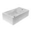 Britannia 19.5" x 10.75" Rectangular Wall Mount Basin with Right Single Hole Drill