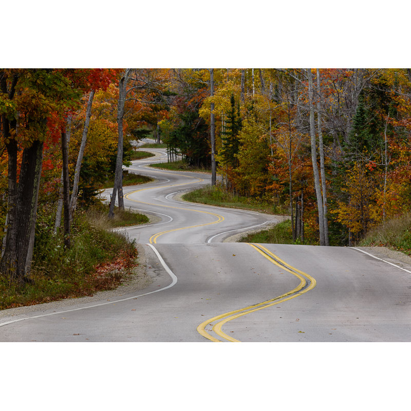 " Curvy Road " by Dijileih, 8" H x 12" W x 1.25" D