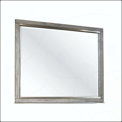 Gray Landscape Mirror