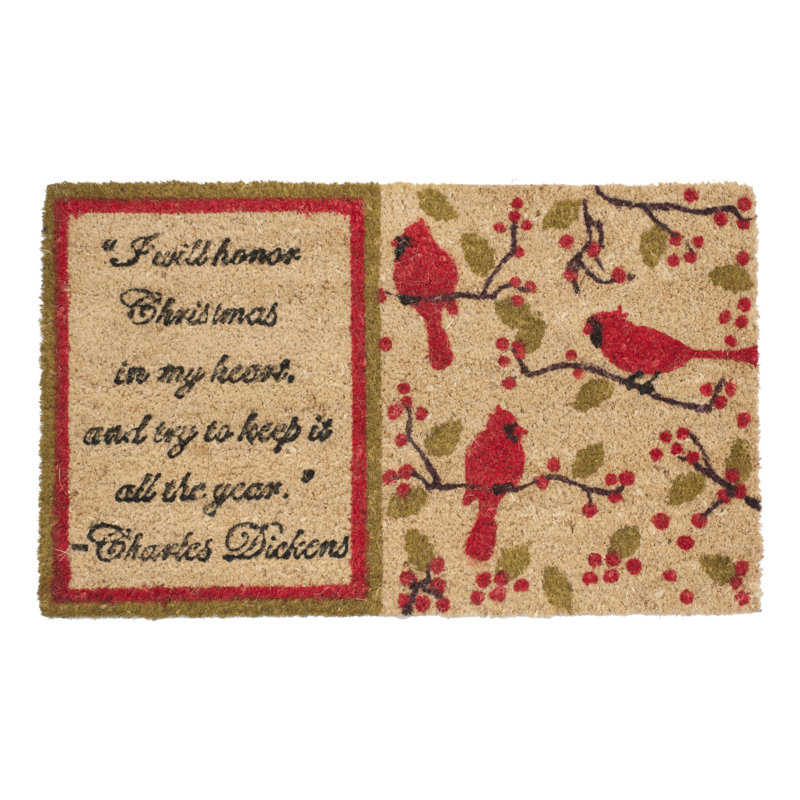 Aradia Non-Slip Christmas Outdoor Doormat