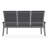 Belle Isle Sling Aluminum Frame 3-Seat Sofa with Marine Grade Polymer Arm Accent-98940105-98940102