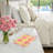 Hibiscus Acrylic Rectangle Decorative Tray-93454243-93454242