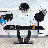 Yolunda 7 - Piece Rectangular Black Top Pedestal Dining Set-452579145