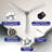 52 Inch Ceiling Fan With Led Night Light Remote Control-117560716