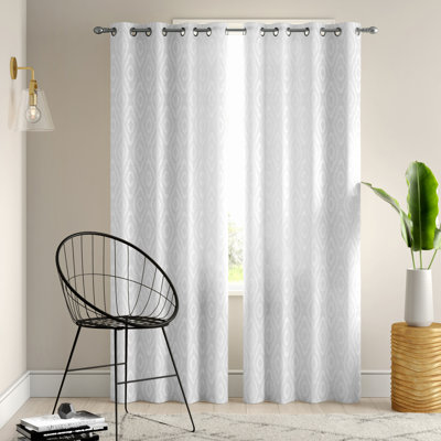 Emestina Sheer Sliding Panel Pair