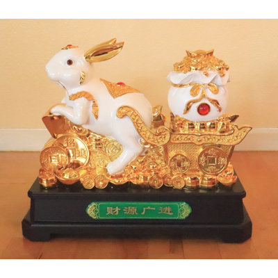Statue de lapin