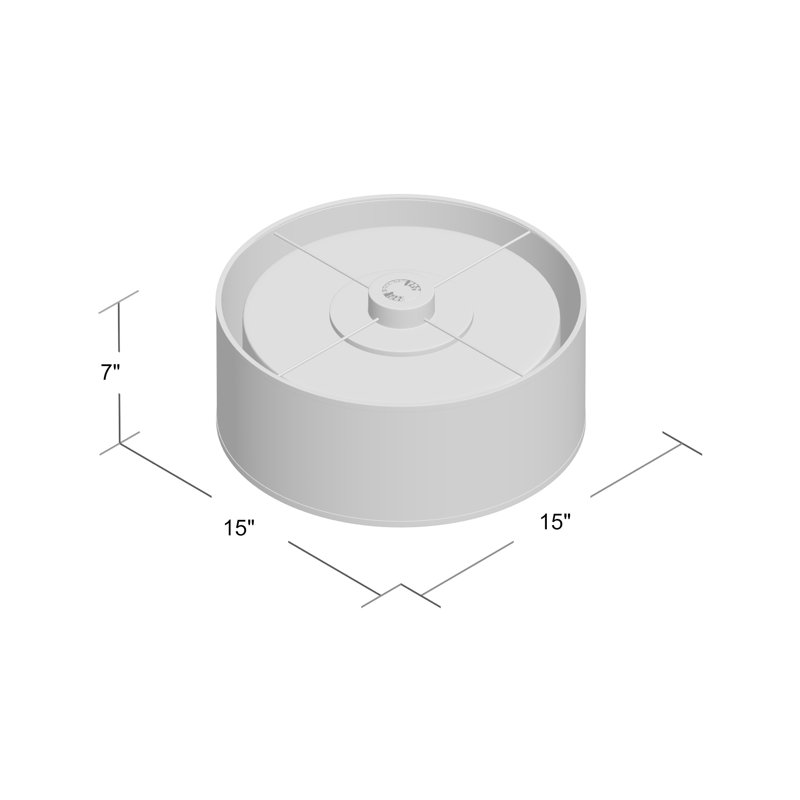 Houseknecht Fabric Flush Mount