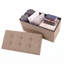Repose-pieds de rangement pliant avec bac amovible Lavish Home-1409637066