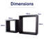 Hudson Shelf Kits, 2 Wall Cube Kit-67063299