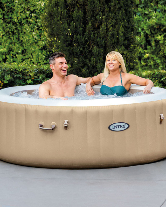 Intex Round Inflatable Pool 28 H x, 77" W x 28" H