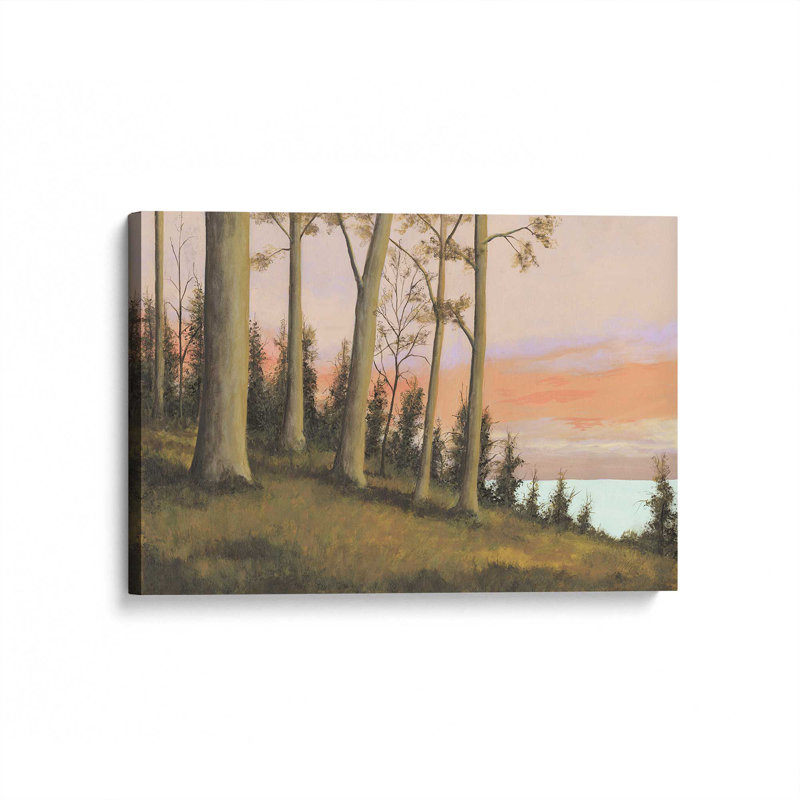 « Remote Lakeshore II » de Michael Willett – Reproduction sur toile, H 36 po x l 48 po, Toile tendue, Ne s’applique pas