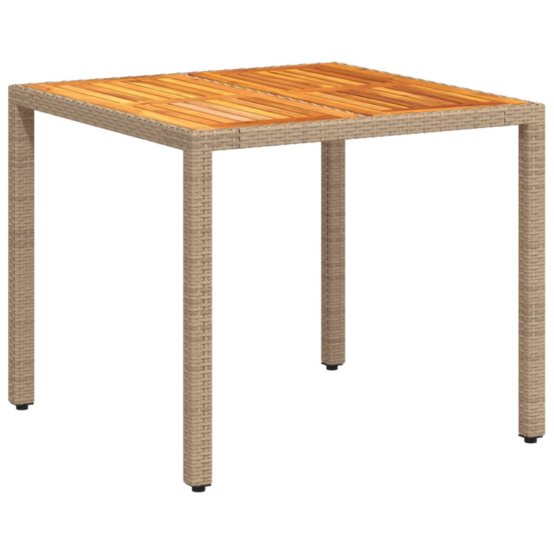 Aislynne Square Outdoor Dining Table , 90cm cm W 90cm cm D