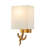 Jahaad Sconce in Gold Leaf