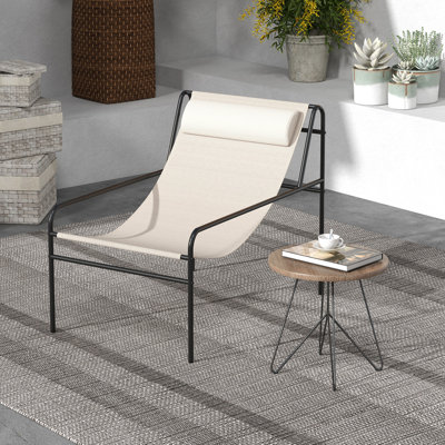 Brentnie 62cm Long Single Sun Lounger