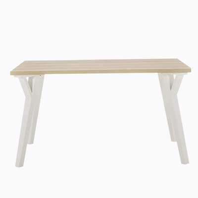 Alwynn Contemporary Rectangular Dining Table, White