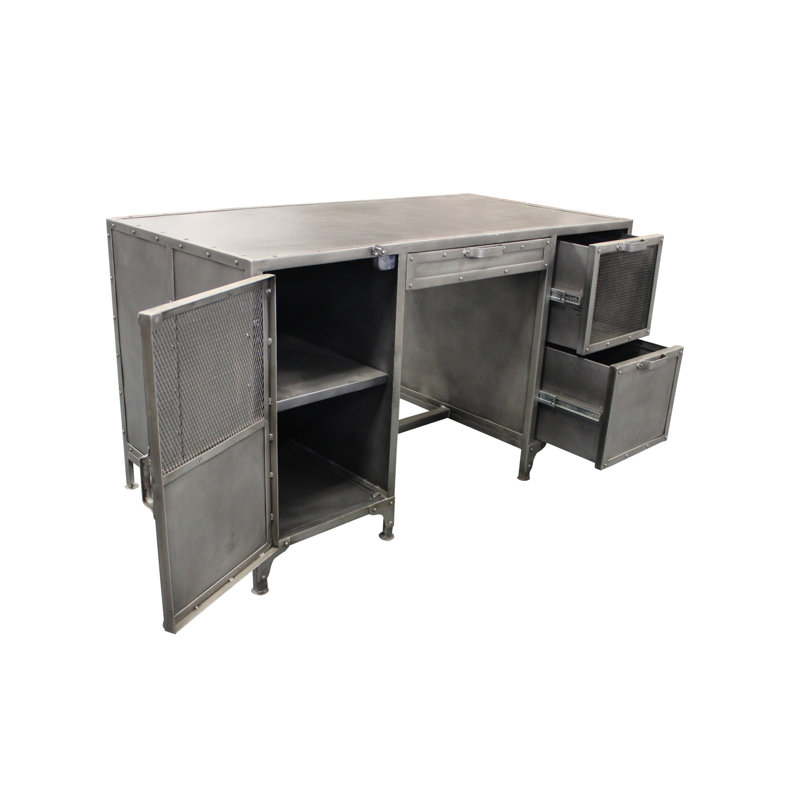 Yavonia Iron Executive Desk