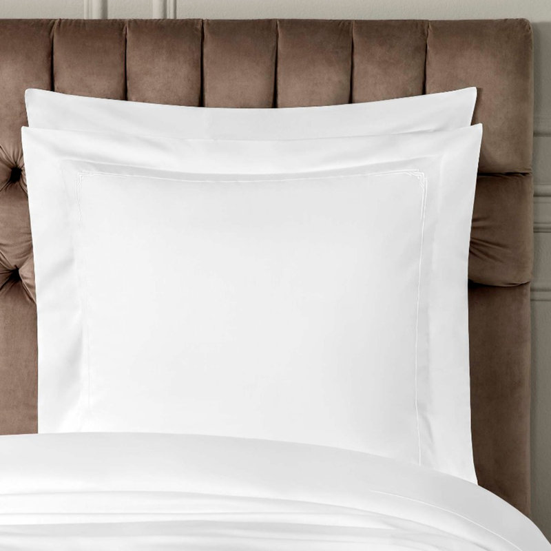 Pillow Case, Standard Pillow Case, White