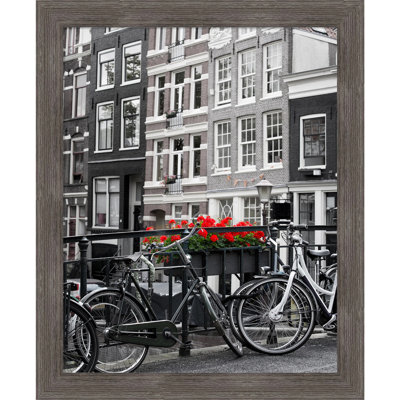 Nussbaum Gray Wood Picture Frame