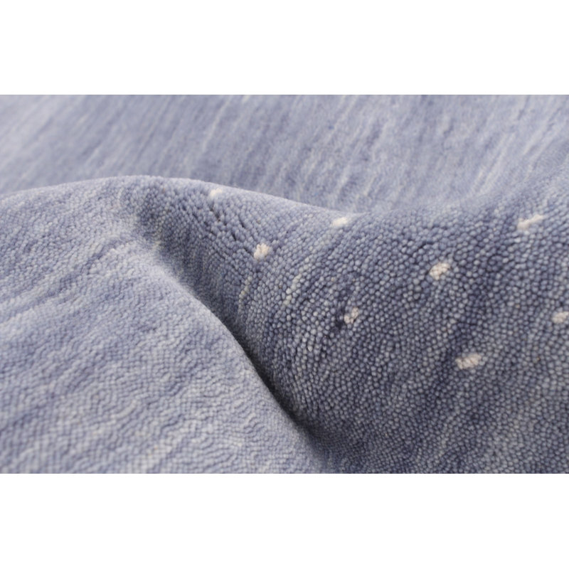 Tapis bleu clair Humaira Gabbeh 9 pi 2 po x 11 pi 9 po