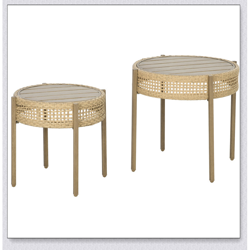 Table d'extérieur Zebrowski L 23,2 po x l 23,2 po